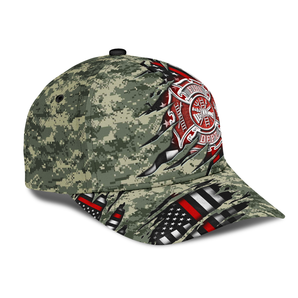 Firefighter Camouflage Royalty Classic Cap Hat - The Happy Wood