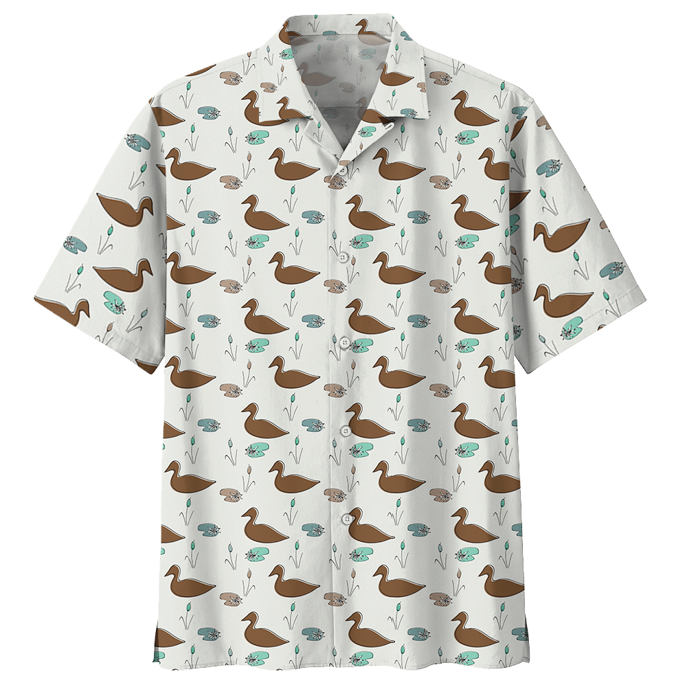 Duck Hawaiian Shirt - The Happy Wood